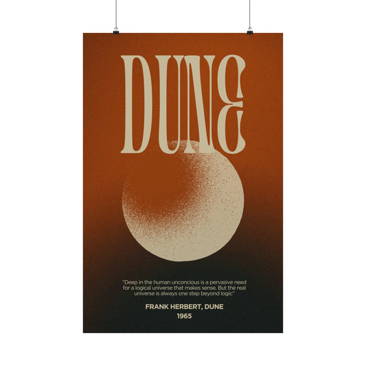 Dune - Matte Vertical Poster
